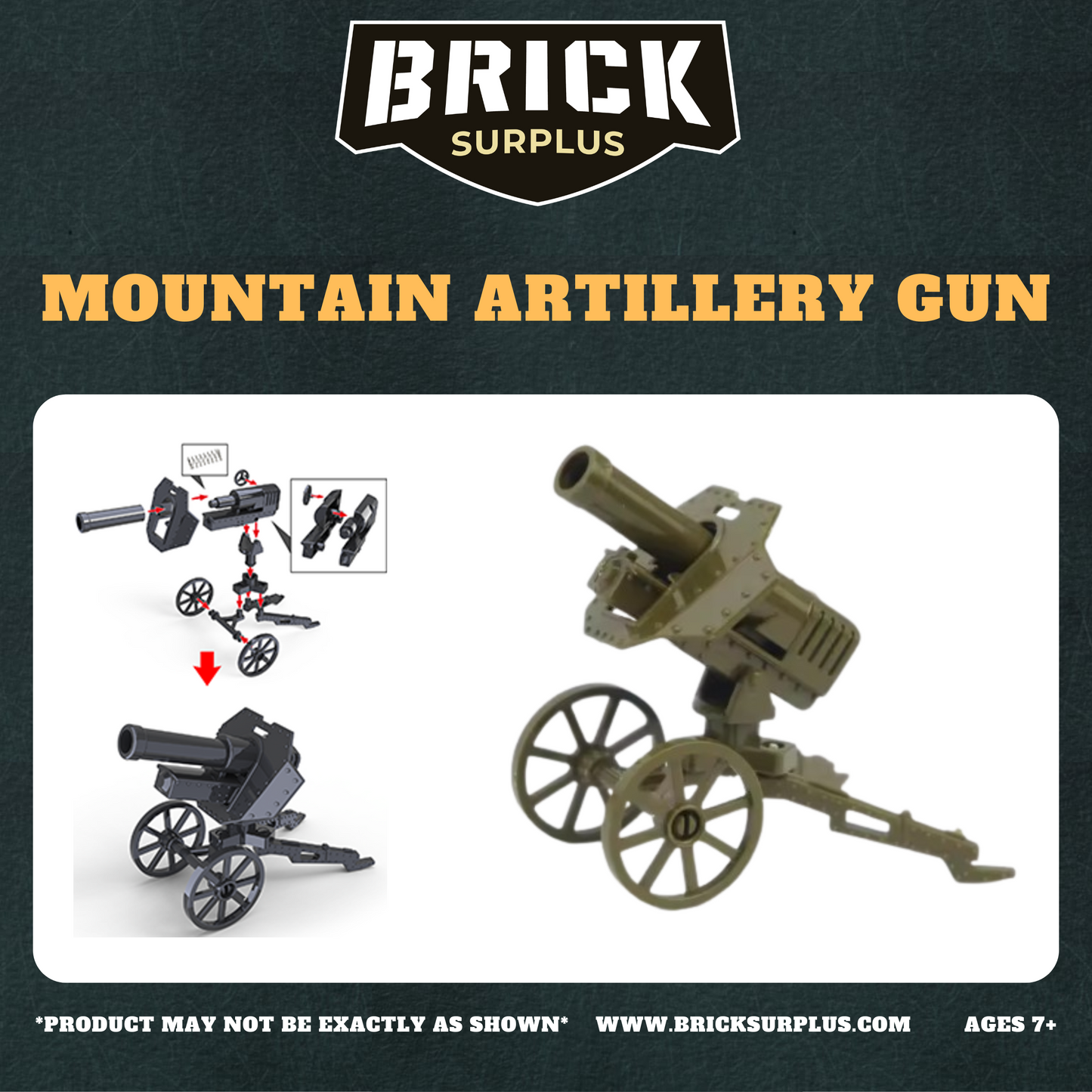 Mountain Artillery Gun