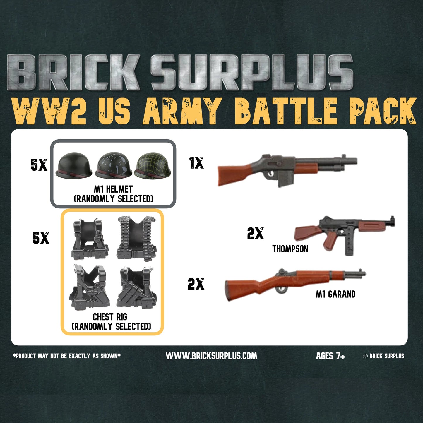WW2 US Army Battle Pack