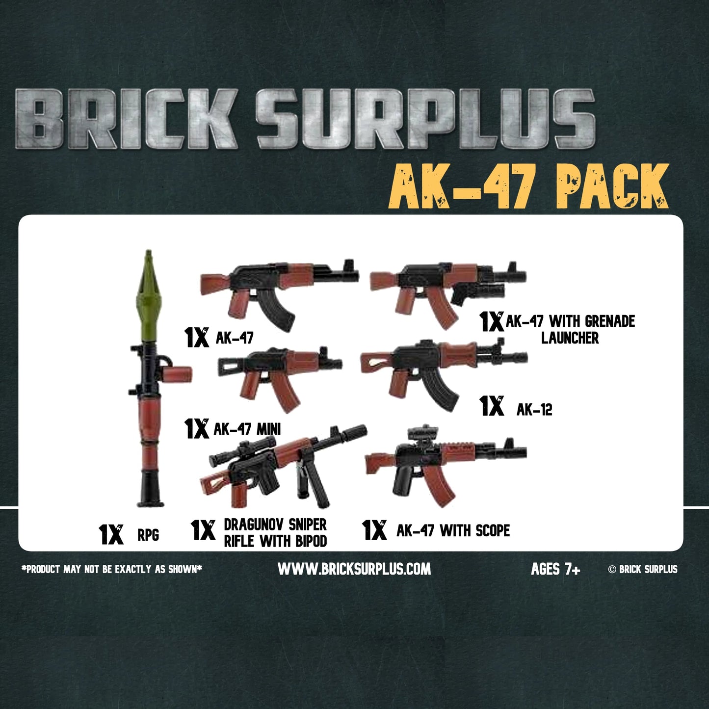 AK-47 Pack (9 piece)