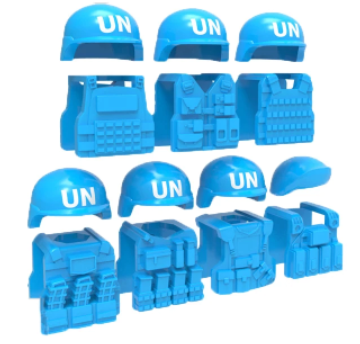 United Nations Armour and Helmet Pack