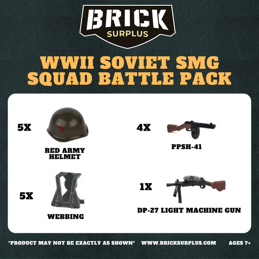 WWII Soviet SMG Squad Battle Pack